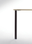 Picture of Peter Meier 34 1/4" Prisma Legs (Set of 4) in Prisma Black Matte (330-87-MT)