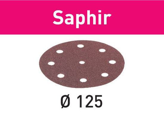 Picture of Abrasive sheet Saphir STF D125/8 P50 SA/25